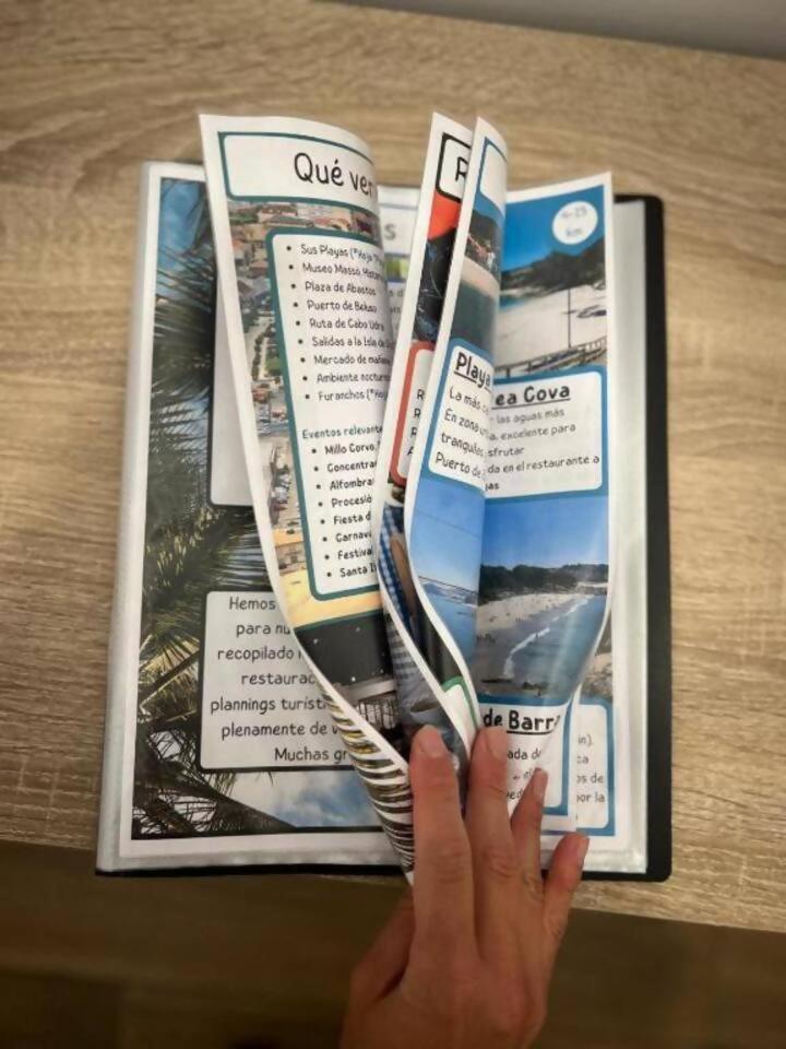 Apartamento Centrico Cerca De La Playa Bueu Luaran gambar