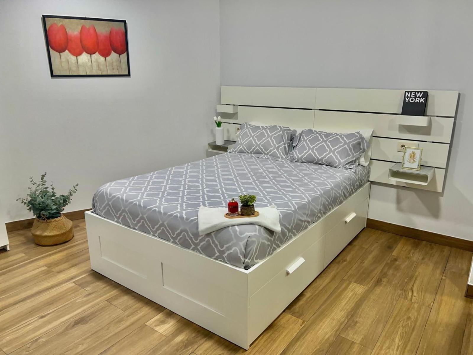 Apartamento Centrico Cerca De La Playa Bueu Luaran gambar